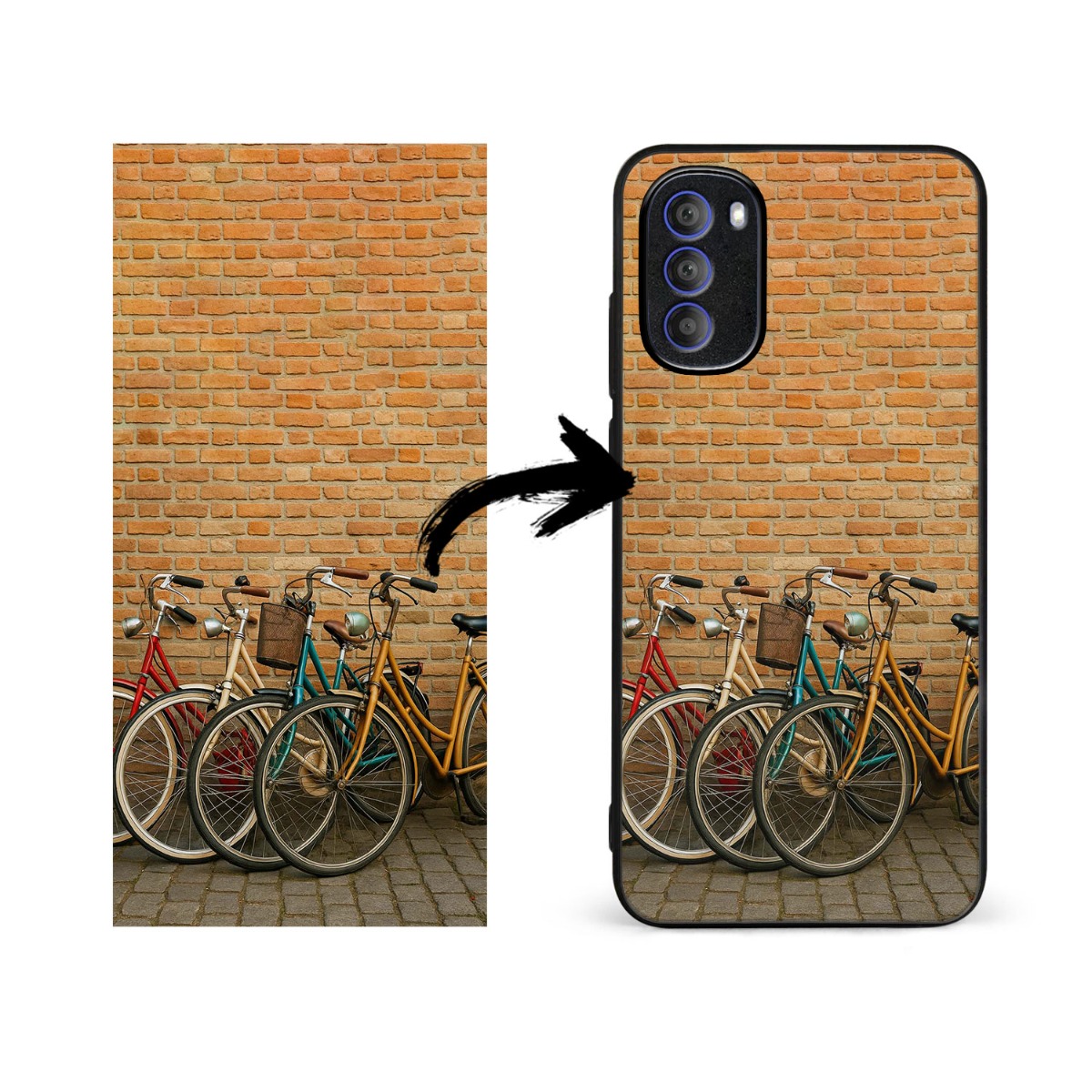 Egyedi fényképes tok Motorola Moto G31 / G41 készülékhez termék 2. képe
