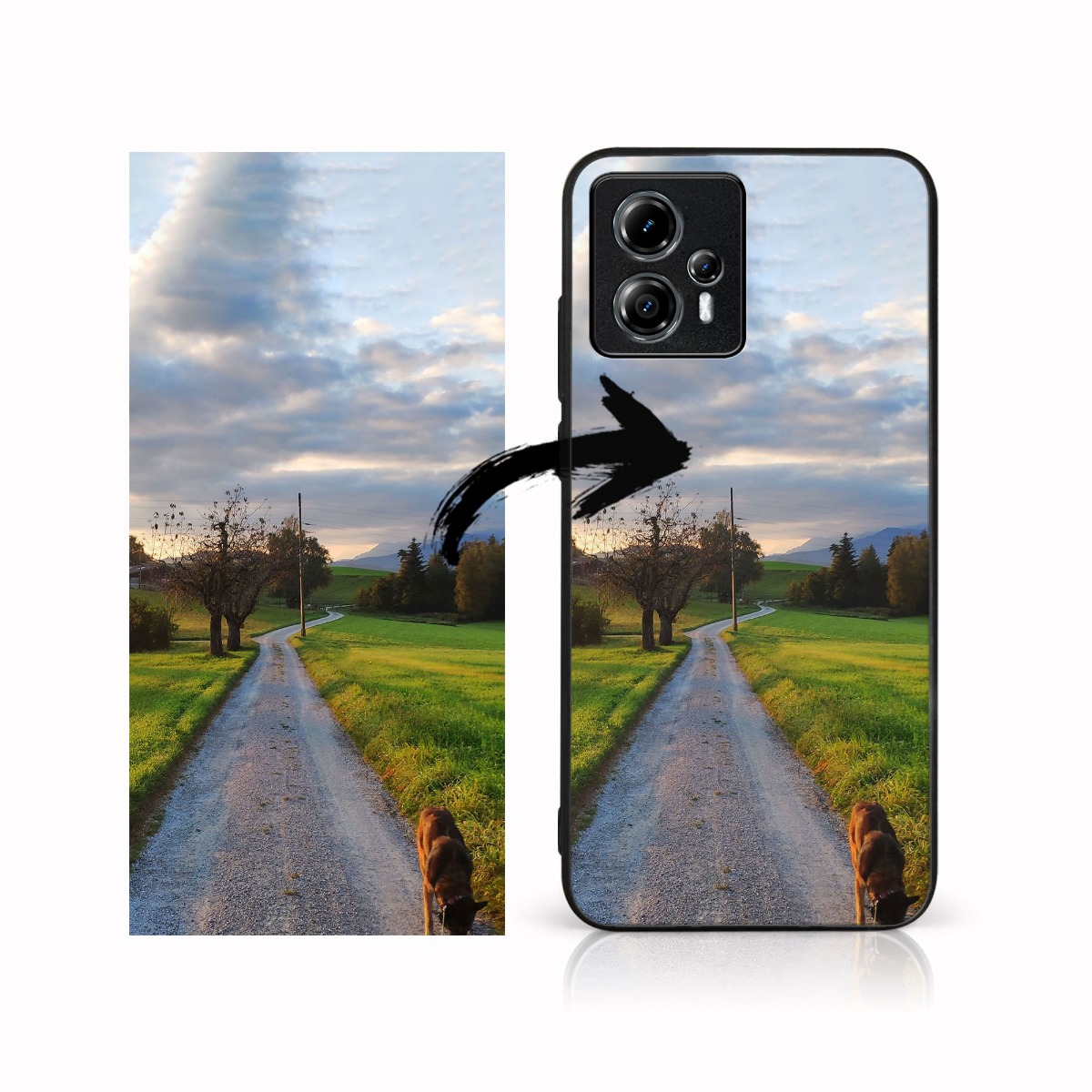 Egyedi fényképes tok Motorola Moto G13 / G23 készülékhez termék 2. képe