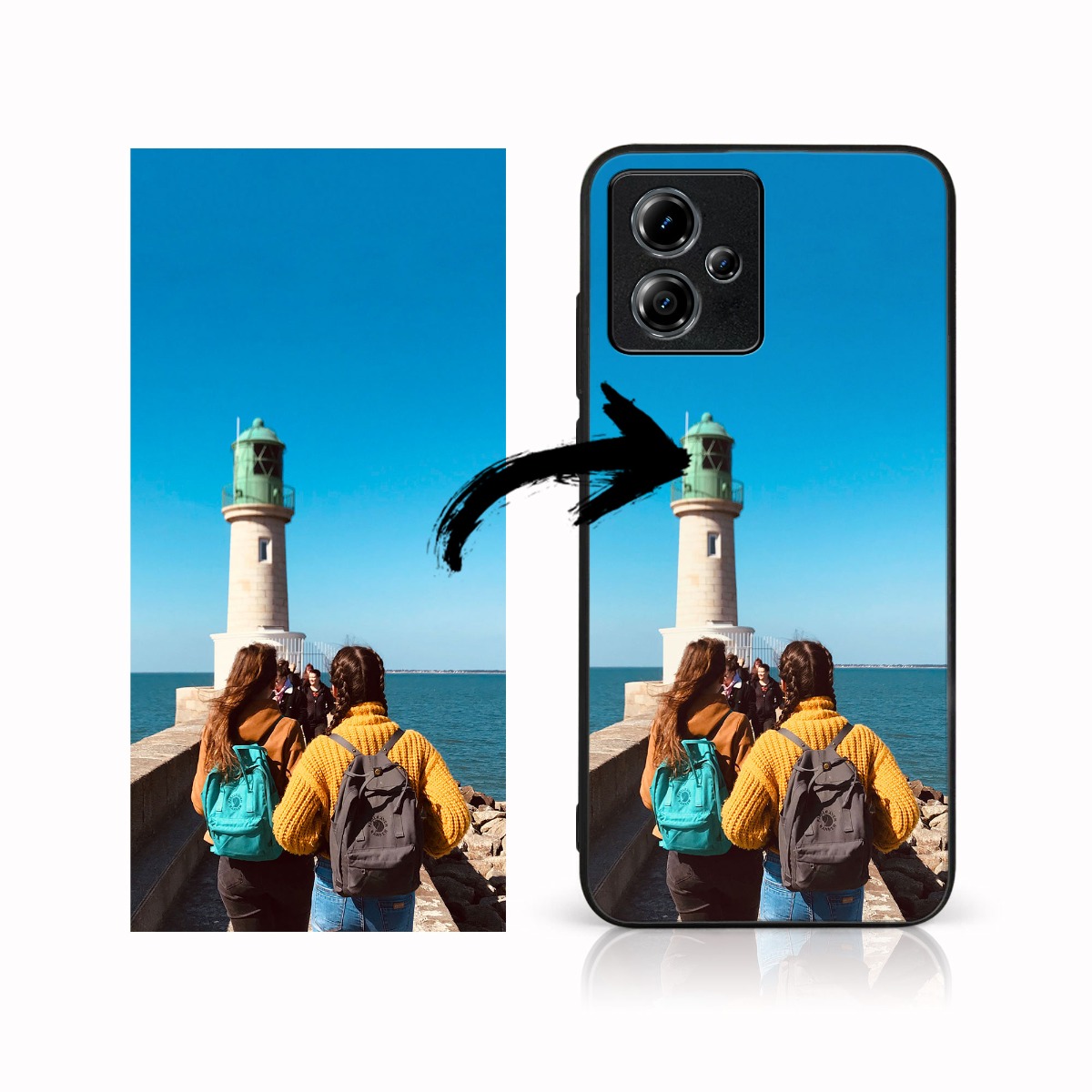 Egyedi fényképes tok Motorola Moto G54 5G / G54 5G Power Edition készülékhez termék 2. képe