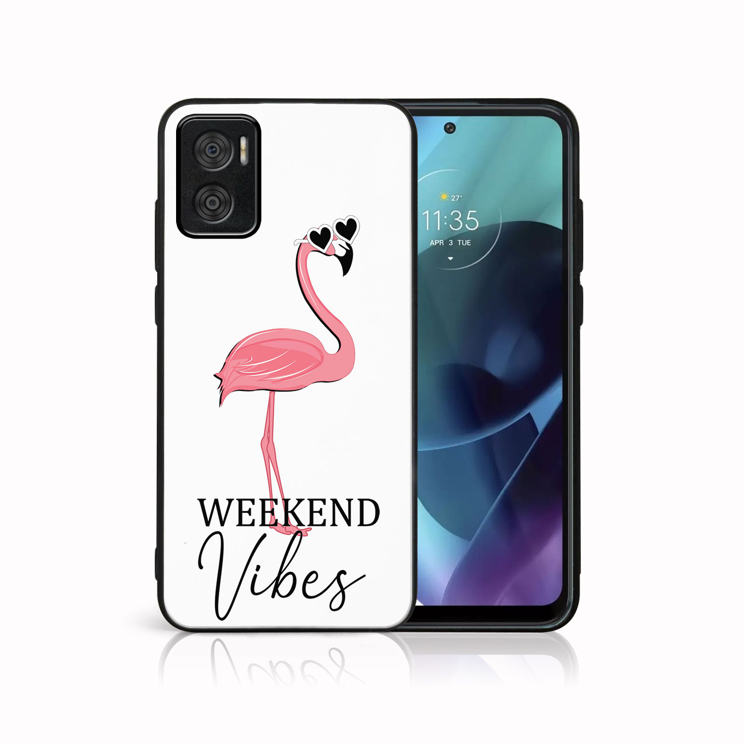 PROTEMIO MY ART Motorola Moto E22 / E22i VIBES védőtok (128) akciós termékkép 1