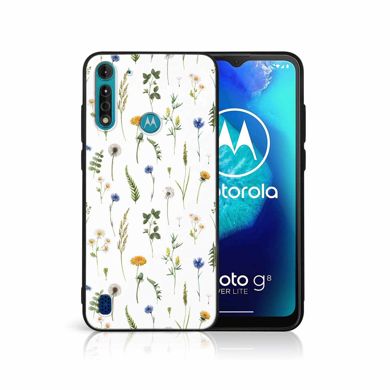 MY ART Védőburkolat a Motorola Moto G8 teljesítményhez Lite WILDFLOWER (153) akciós termékkép 1