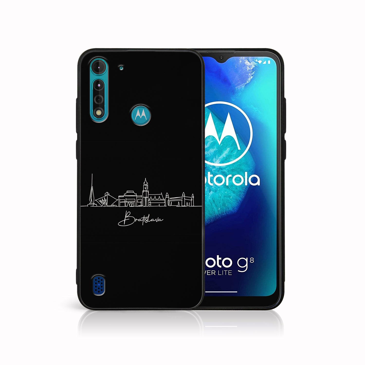 MY ART Védőburkolat a Motorola Moto-hoz G8 Power Lite BRATISLAVA (202) akciós termékkép 1