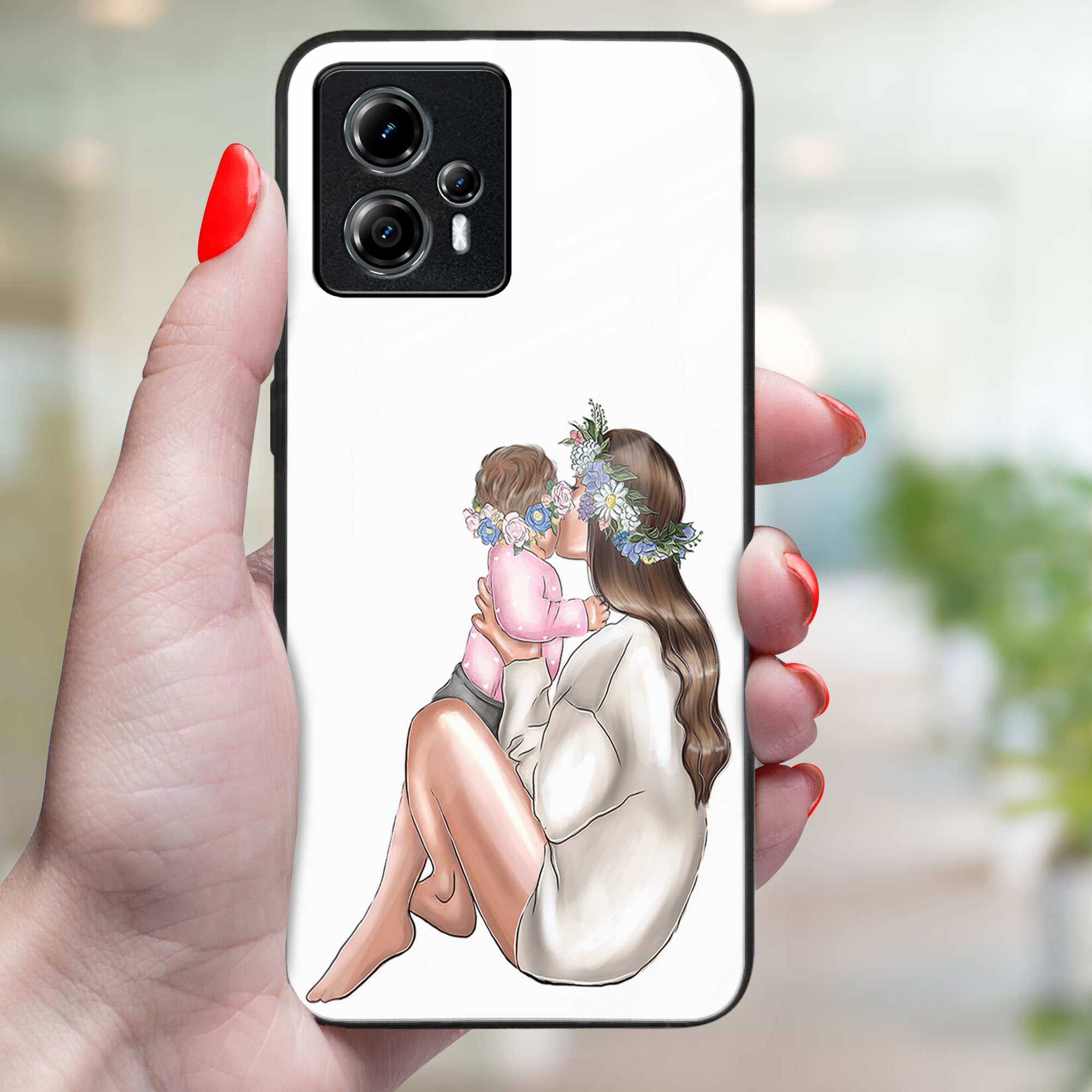 PROTEMIO MY ART Ochranný kryt pre Motorola Moto G84 5G BABY GIRL (111) termék 2. képe