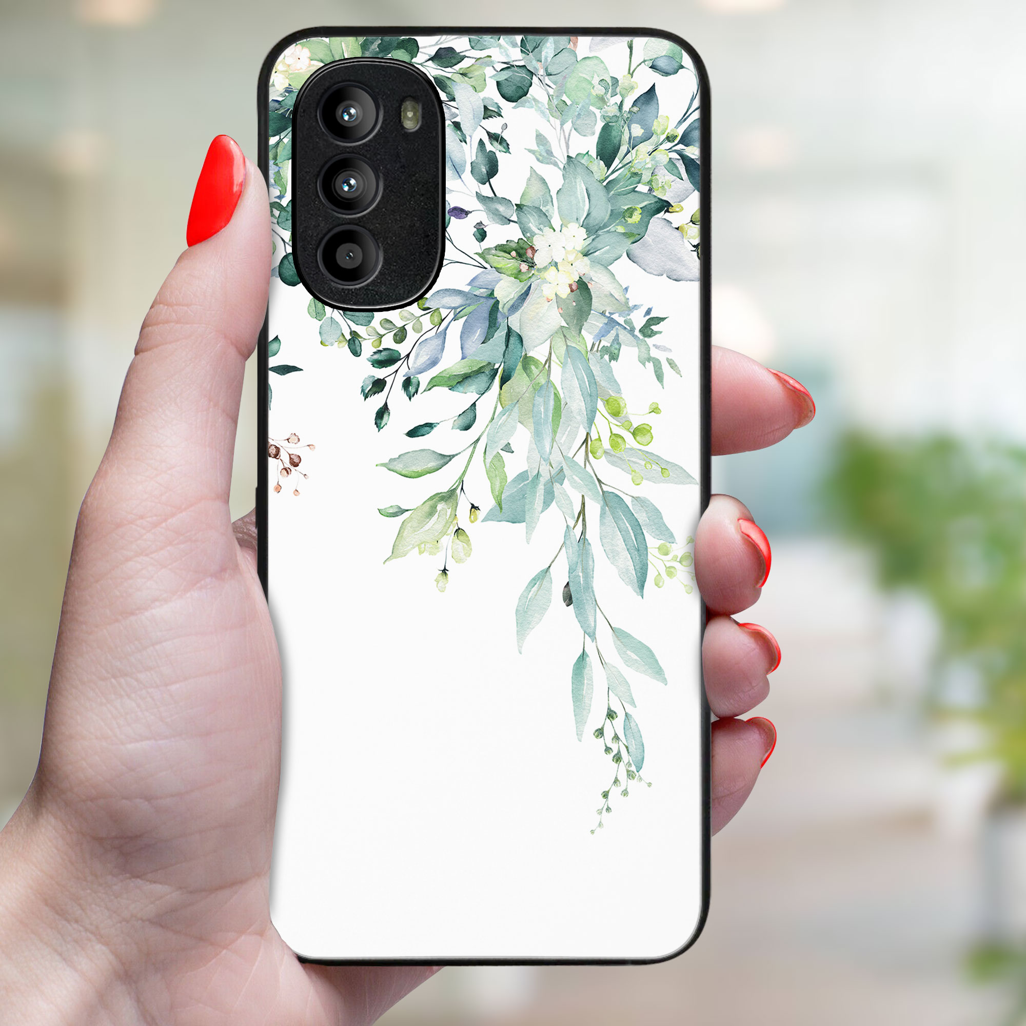 PROTEMIO MY ART Védőtok Motorola Moto G52 GREEN ERY (155) termék 2. képe