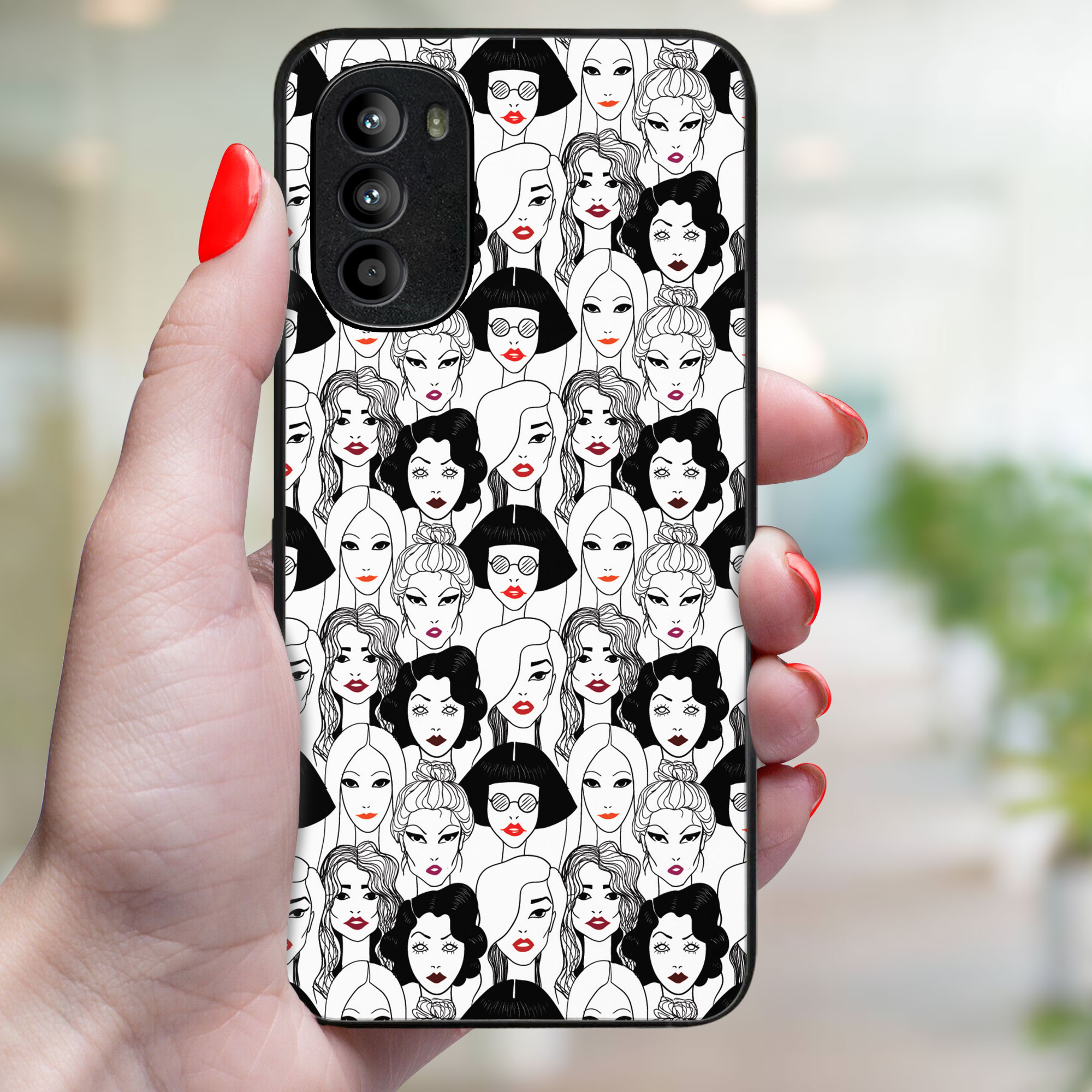 PROTEMIO MY ART Védőtok Motorola Moto G52 LIPSTICK (174) termék 2. képe