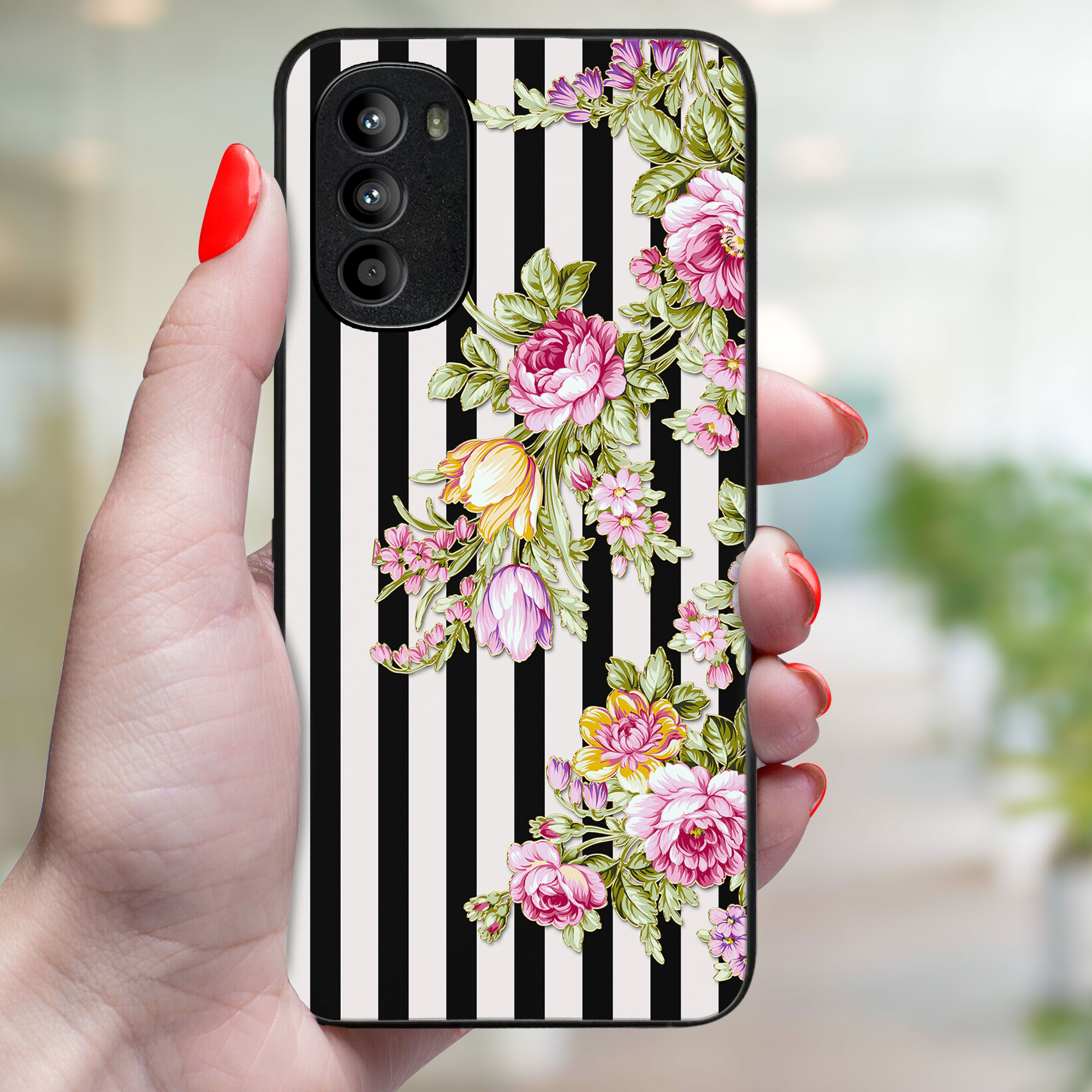 PROTEMIO MY ART Védőtok Motorola Moto G52 STRIPS (176) termék 2. képe