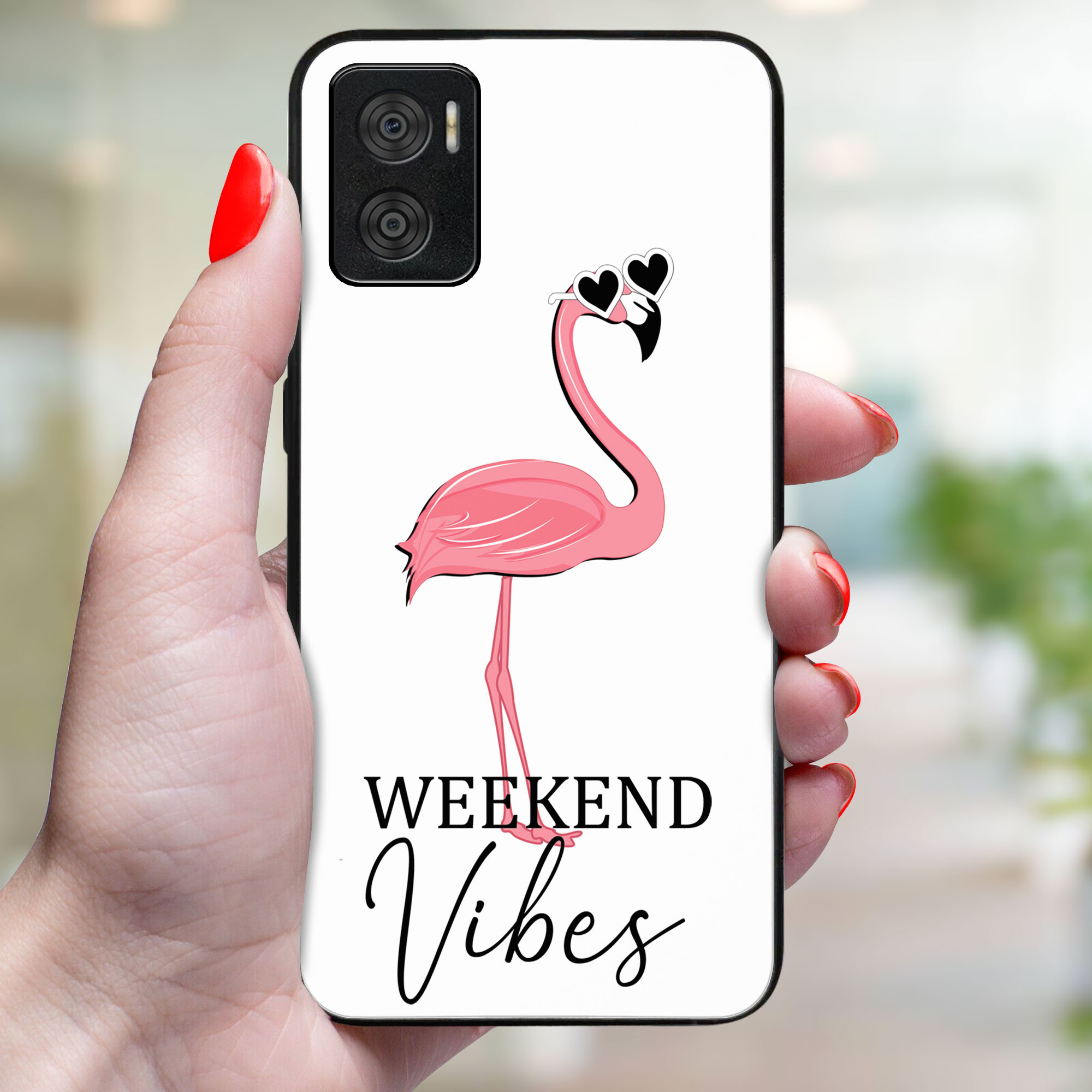 PROTEMIO MY ART Motorola Moto E22 / E22i VIBES védőtok (128) termék 2. képe