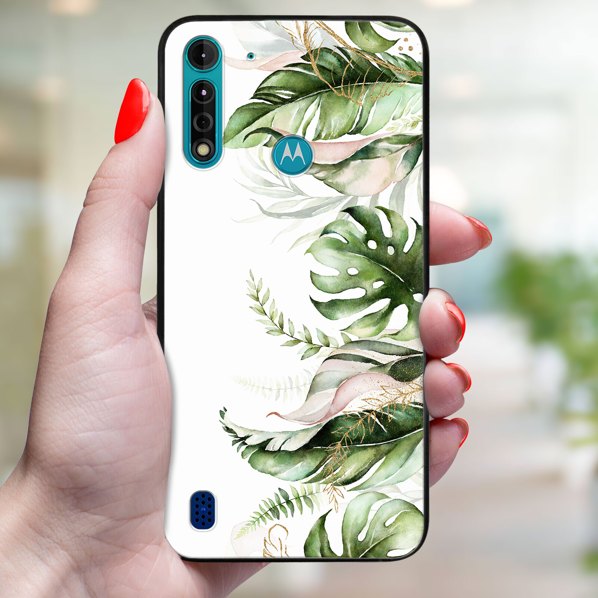 MY ART Védőburkolat Motorola Moto G8 teljesítményhez Lite TROPICAL (154) termék 2. képe