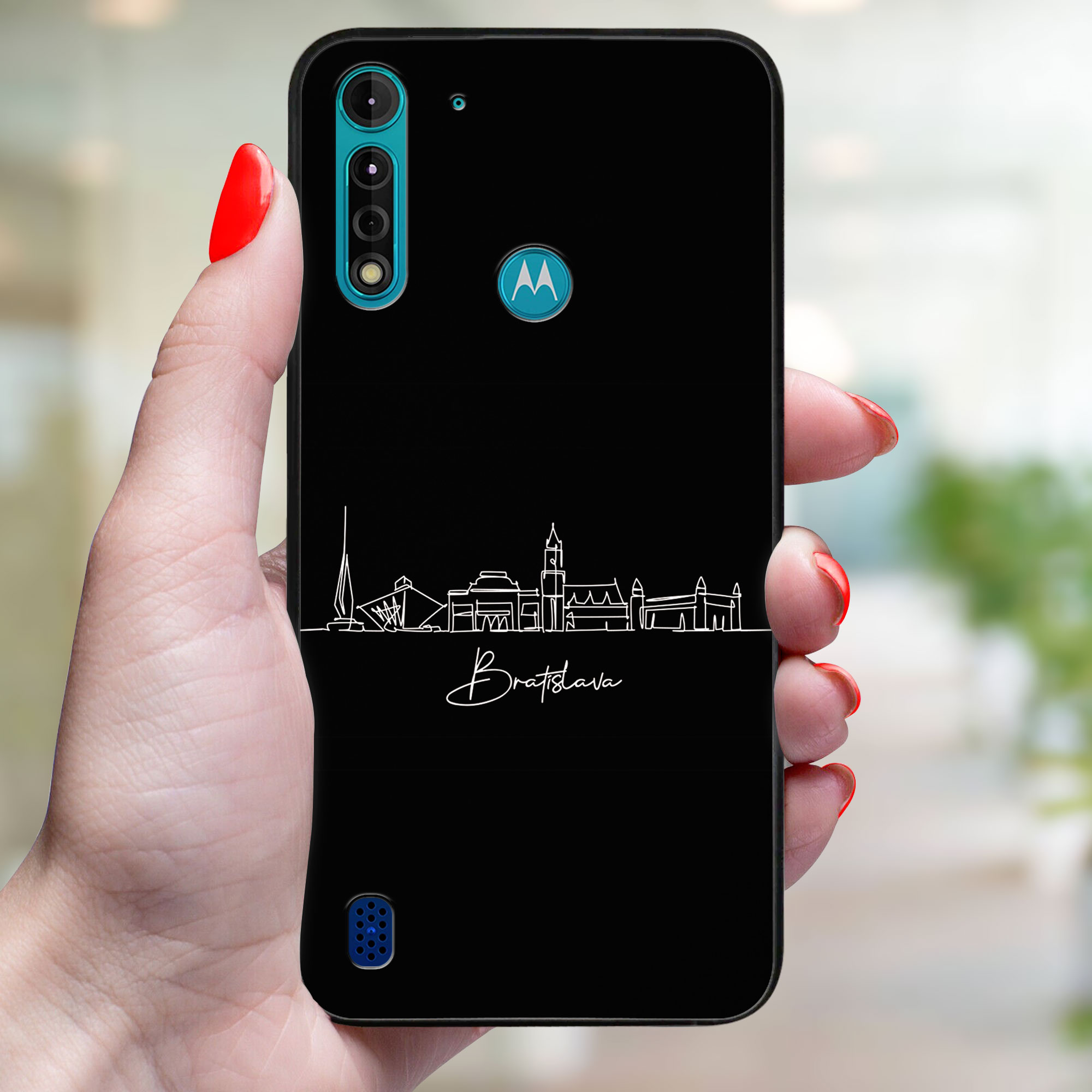 MY ART Védőburkolat a Motorola Moto-hoz G8 Power Lite BRATISLAVA (202) termék 2. képe