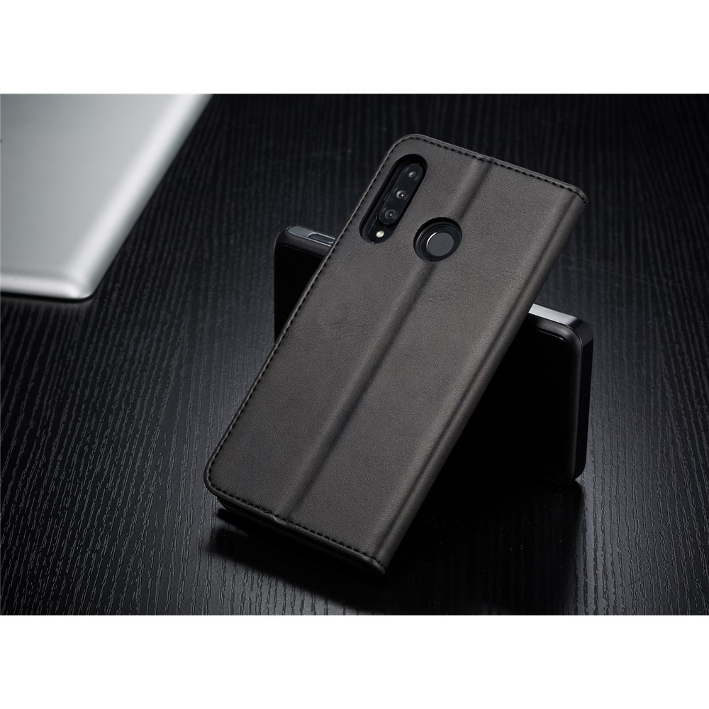 IMEEKE Pénztárca tok Huawei P30 Lite fekete színhez termék 2. képe