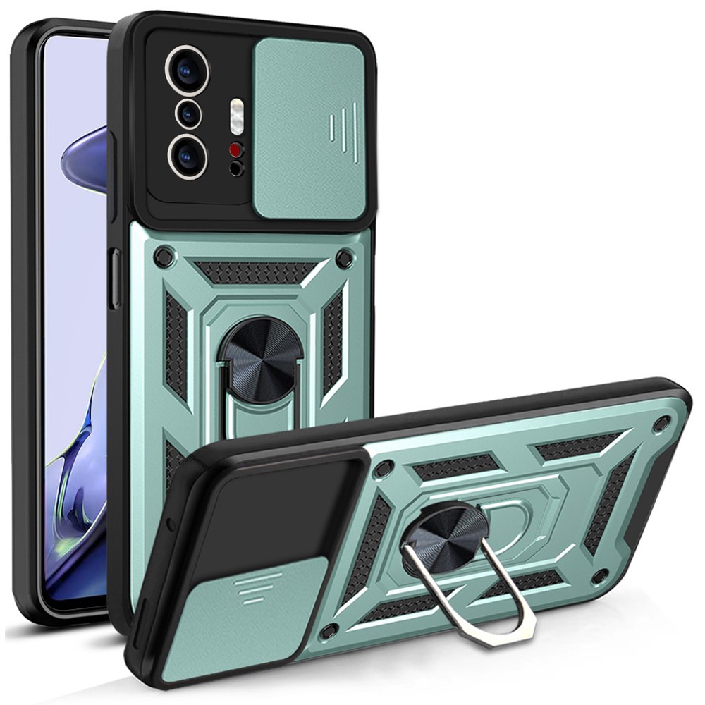 RING CAMERA Tok tartóval Xiaomi 11T / 11T Pro zöld színben akciós termékkép 1