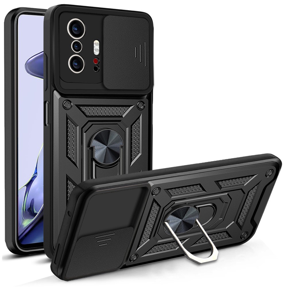 RING CAMERA Fekete tok tartóval Xiaomi 11T / 11T Pro készülékhez akciós termékkép 1