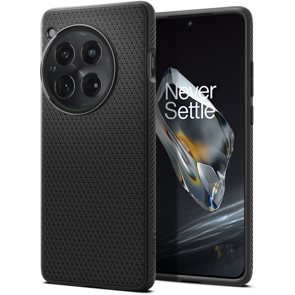 SPIGEN LIQUID AIR Védőburkolat One Plus 12 MATTE BLACK akciós termékkép 1