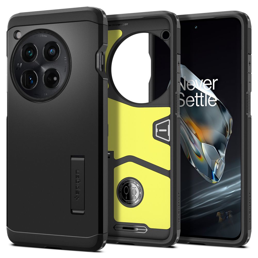SPIGEN TOUGH ARMOR Védőburkolat One Plus 12 fekete akciós termékkép 1