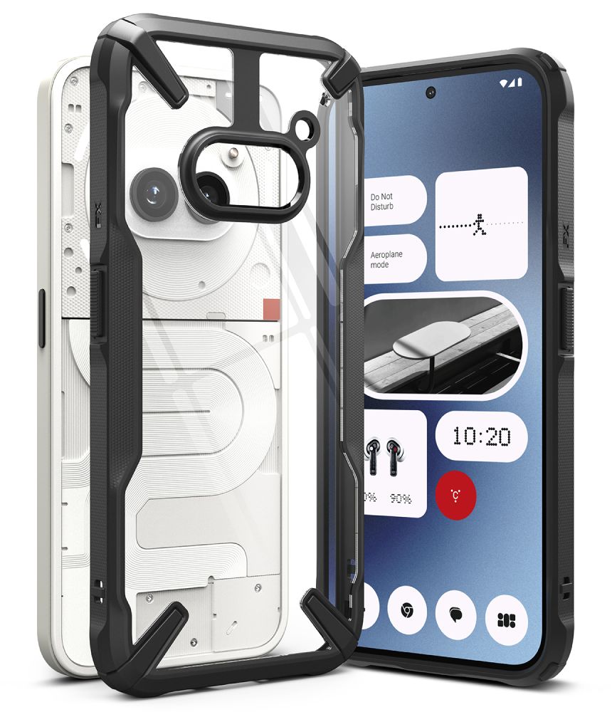 RINGKE FUSION X fedél a Nothing Phone 2a / (2a) Plus BLACK számára termék 2. képe