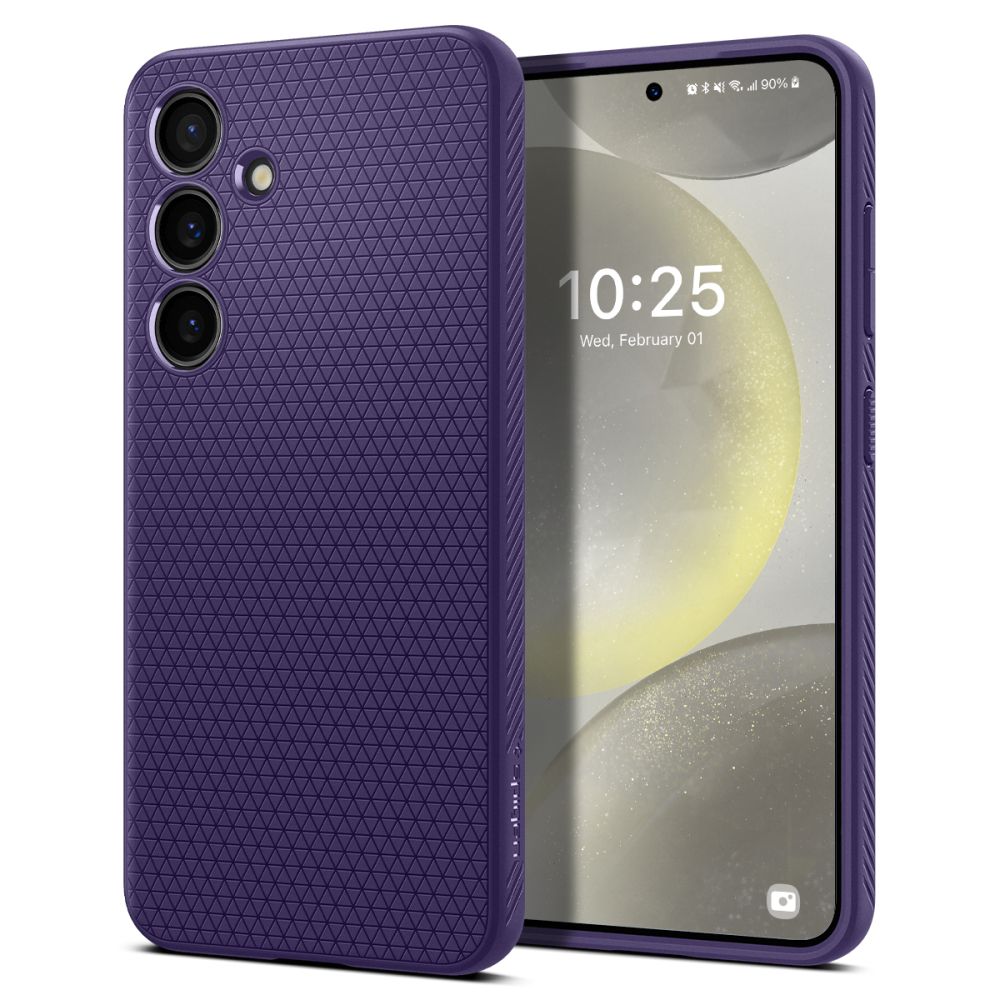 SPIGEN LIQUID LEVEGŐ Védőburkolat Samsung-hoz Galaxy S24 5G MÉLY PURPLE akciós termékkép 1