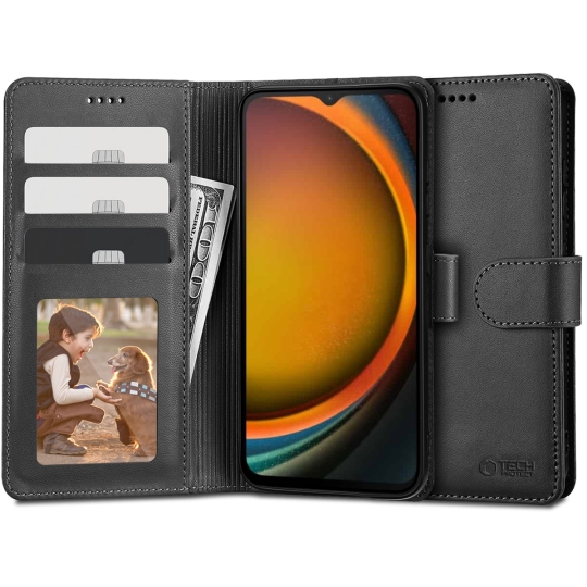 TECH-PROTECT WALLET tok Samsung Galaxy XCover 7 készülékhez fekete akciós termékkép 1