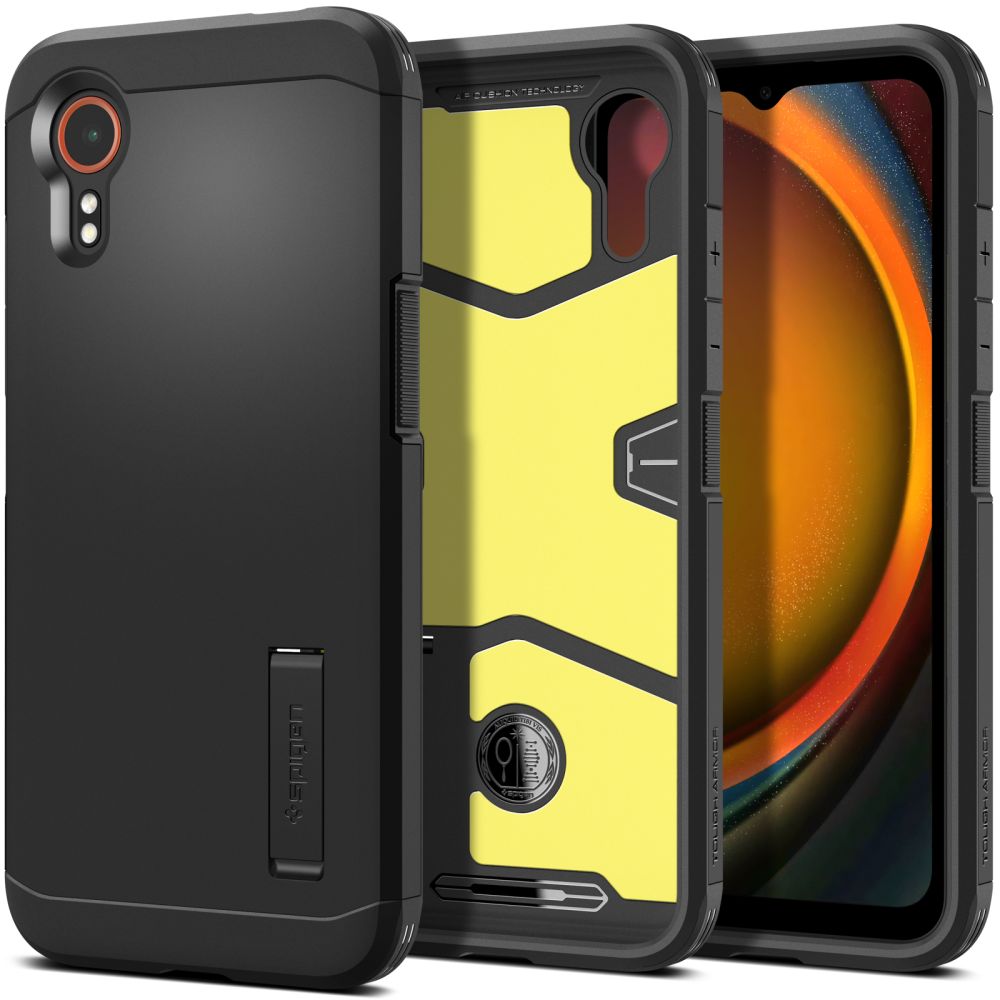SPIGEN TOUGH ARMOR Védőburkolat Samsung-hoz Galaxy Xcover 7 fekete akciós termékkép 1