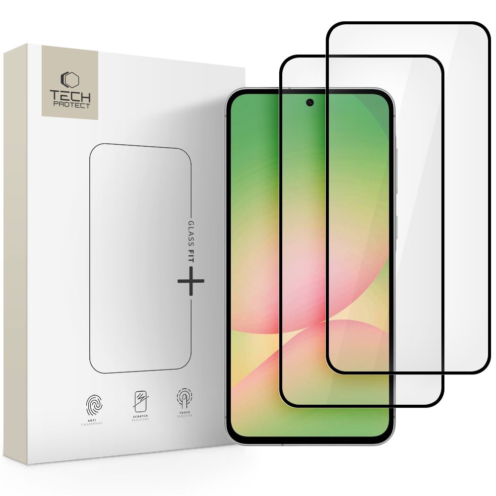 TECH-PROTECT GLASS FIT+ 2-CSOMAG 3D Üveg Samsung Galaxy A36 / A56 akciós termékkép 1