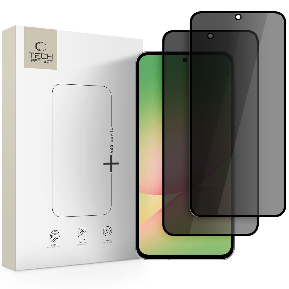 TECH-PROTECT GLASS SPY+ 2x Üveg PRIVACY szűrővel Samsung Galaxy A36 / A56 akciós termékkép 1
