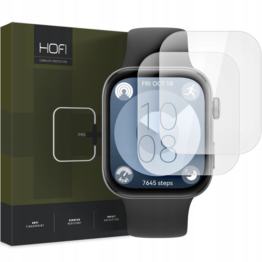 HOFI HYDROFLEX PRO+ 2x Védőfólia Huawei Watch Fit 3 / Watch Fit 4 akciós termékkép 1