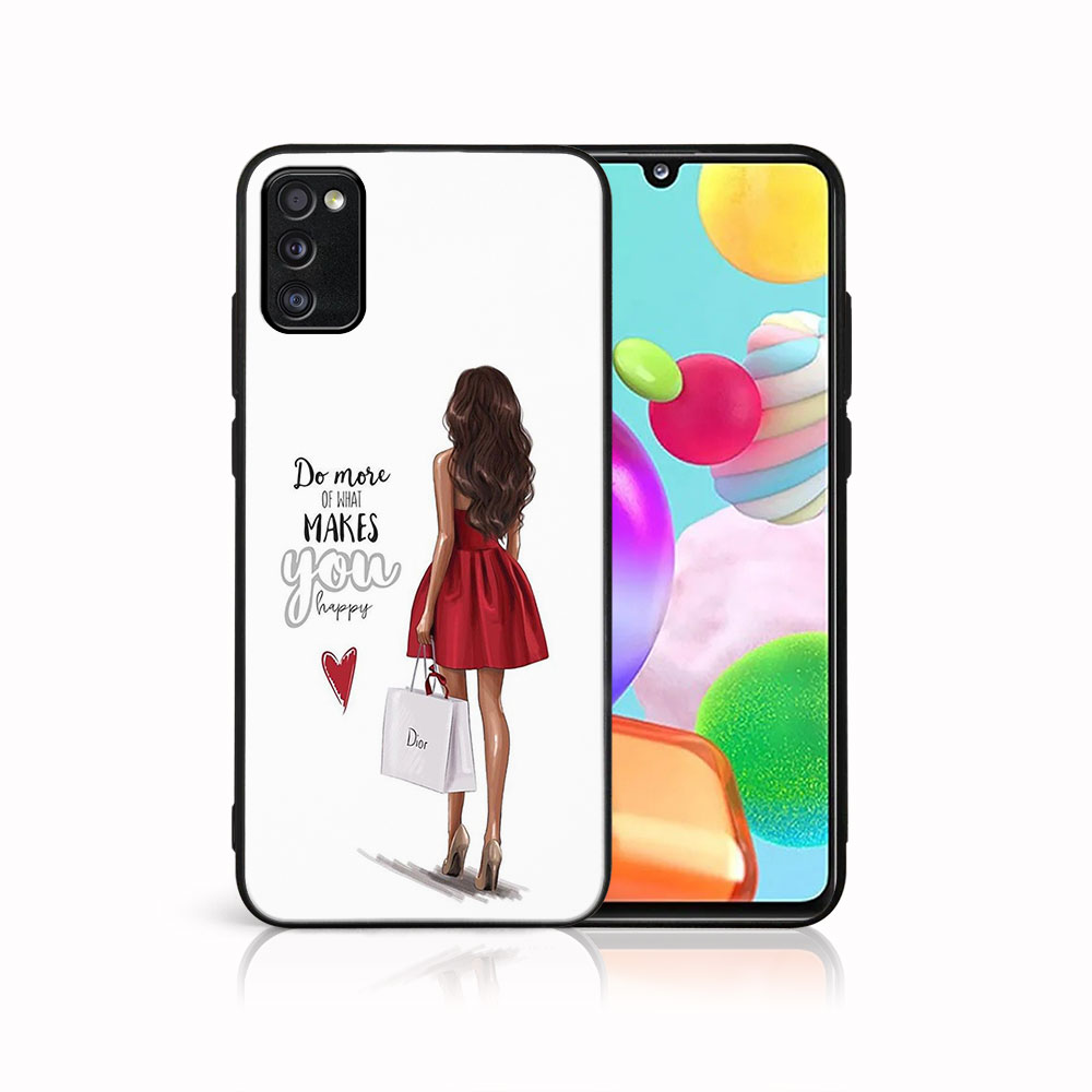 MY ART Védőtok Samsung Galaxy A41 RED DRESS (137) készülékhez akciós termékkép 1