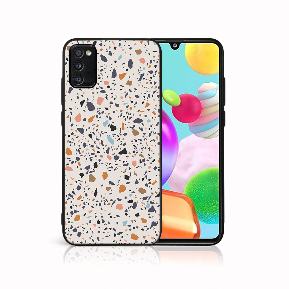 MY ART Védőtok Samsung Galaxy A41 BEIGE TERRAZZO (162) készülékhez akciós termékkép 1