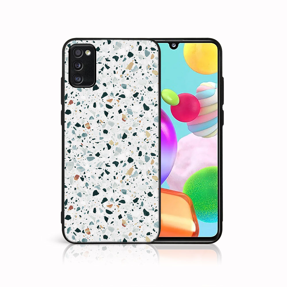 MY ART Védőtok Samsung Galaxy A41 GREY TERRAZZO (163) készülékhez akciós termékkép 1