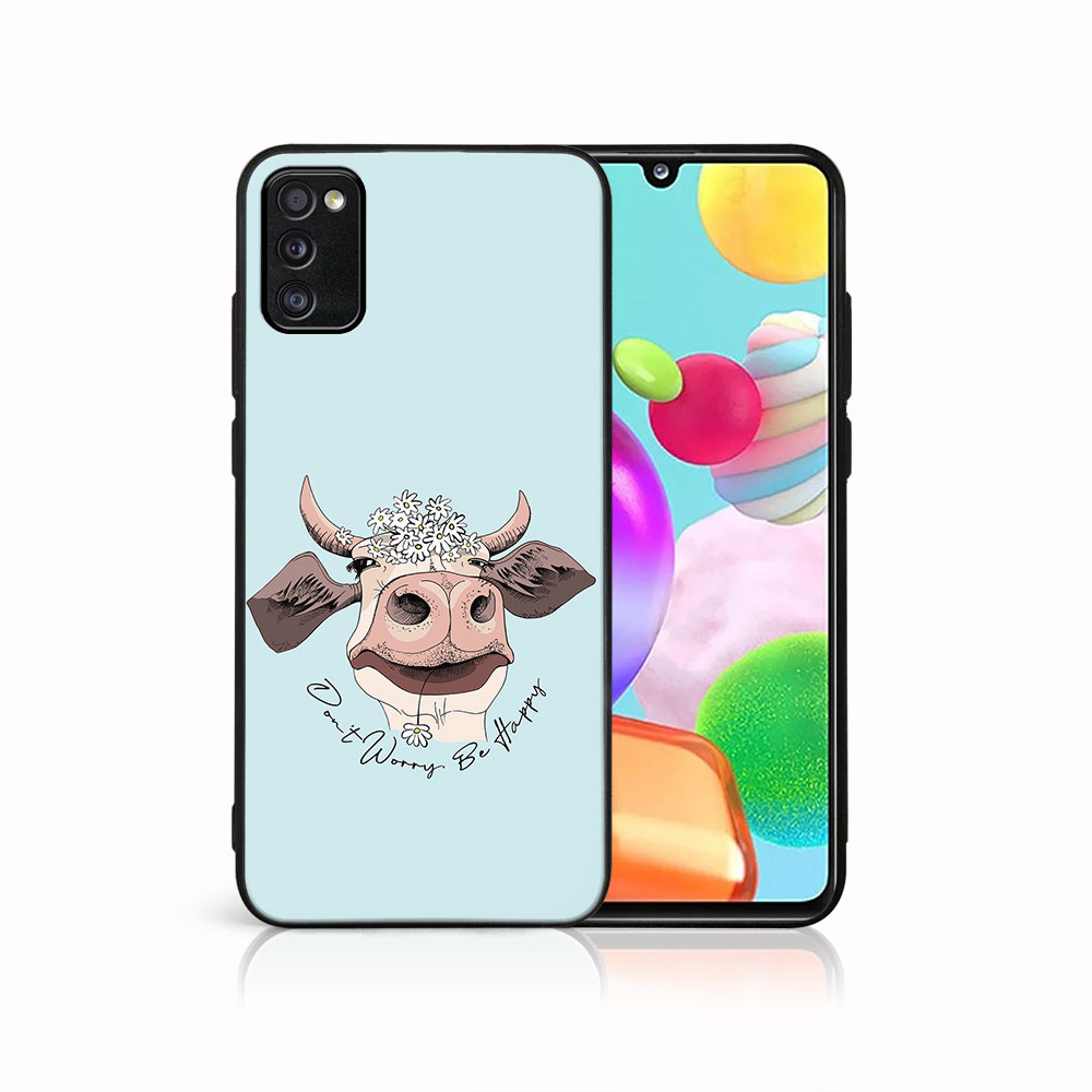 MY ART Védőtok Samsung Galaxy A41 HAPPY COW (181) készülékhez akciós termékkép 1