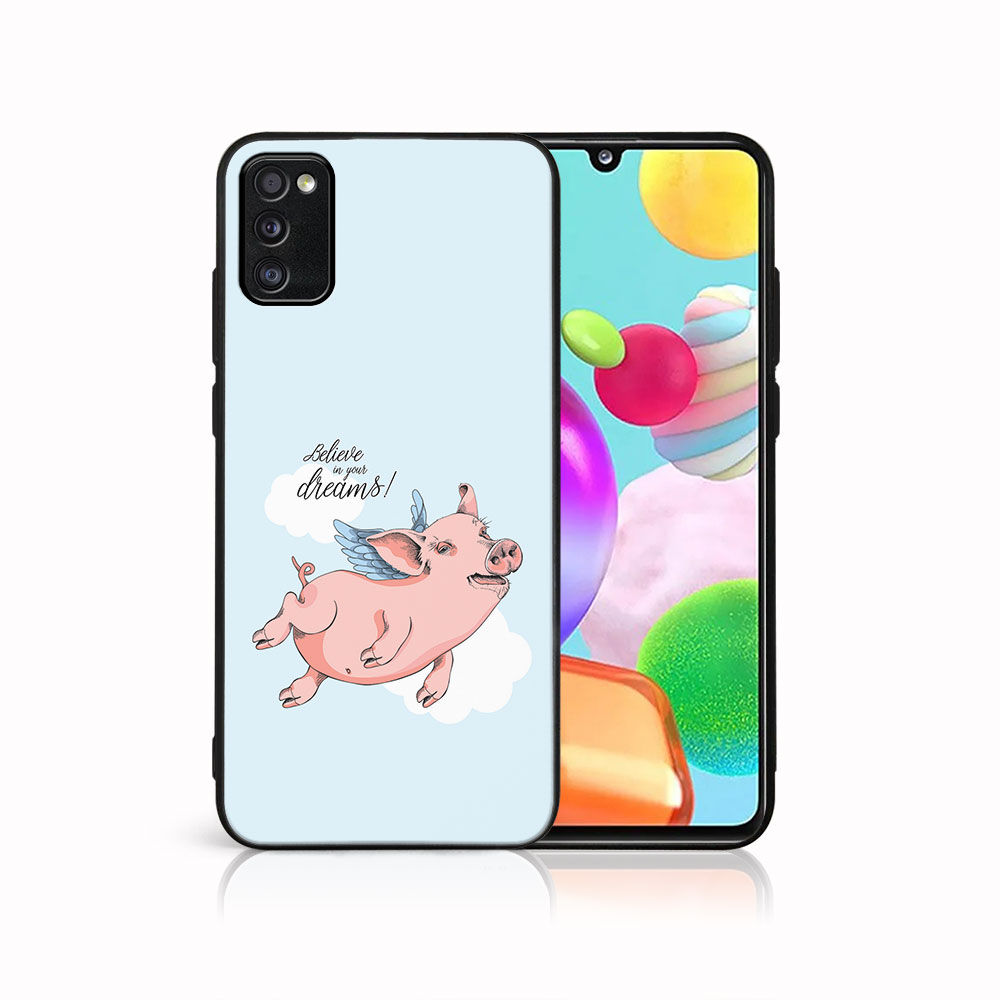 MY ART Védőtok Samsung Galaxy A41 PIG (186) készülékhez akciós termékkép 1