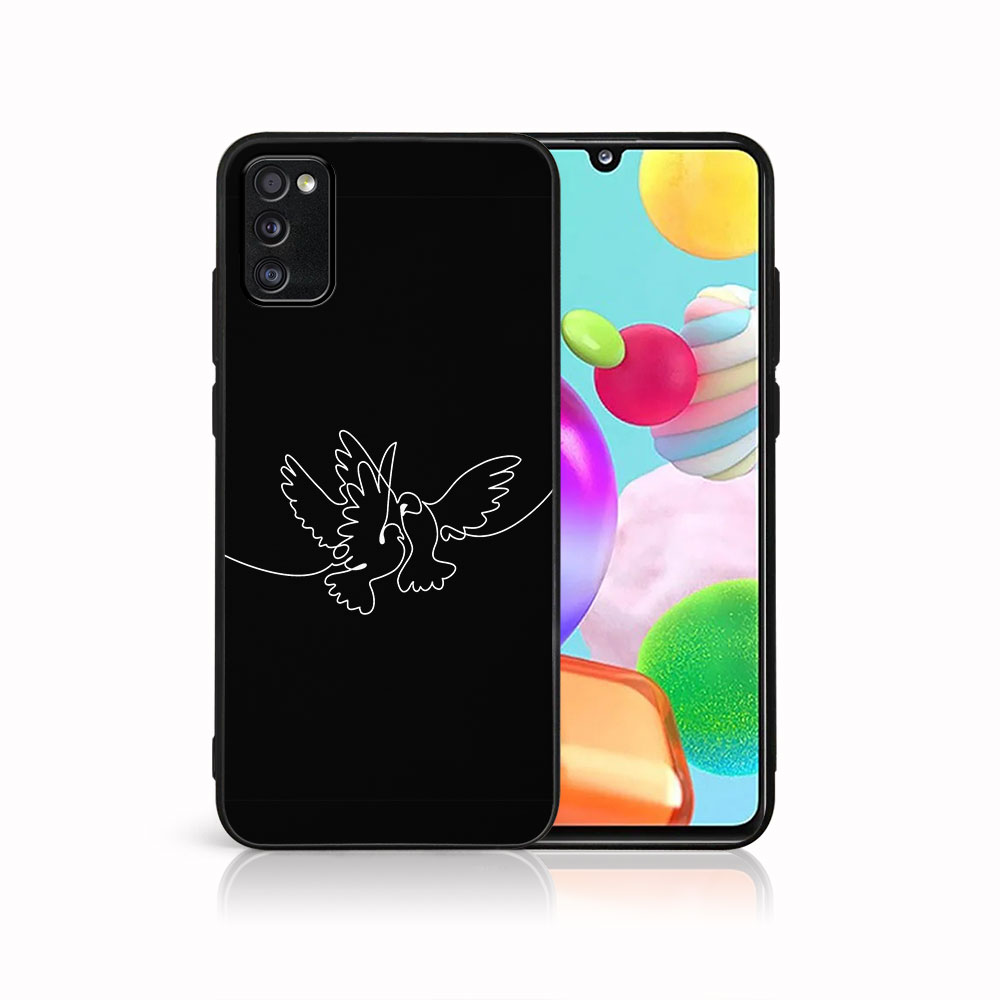 MY ART Védőtok Samsung Galaxy A41 WHITE DOVE (195) készülékhez akciós termékkép 1