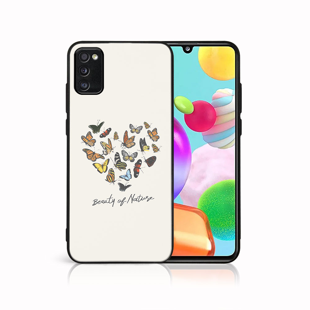 MY ART Védőtok Samsung Galaxy A41 BUTTERFLIES (240) készülékhez akciós termékkép 1