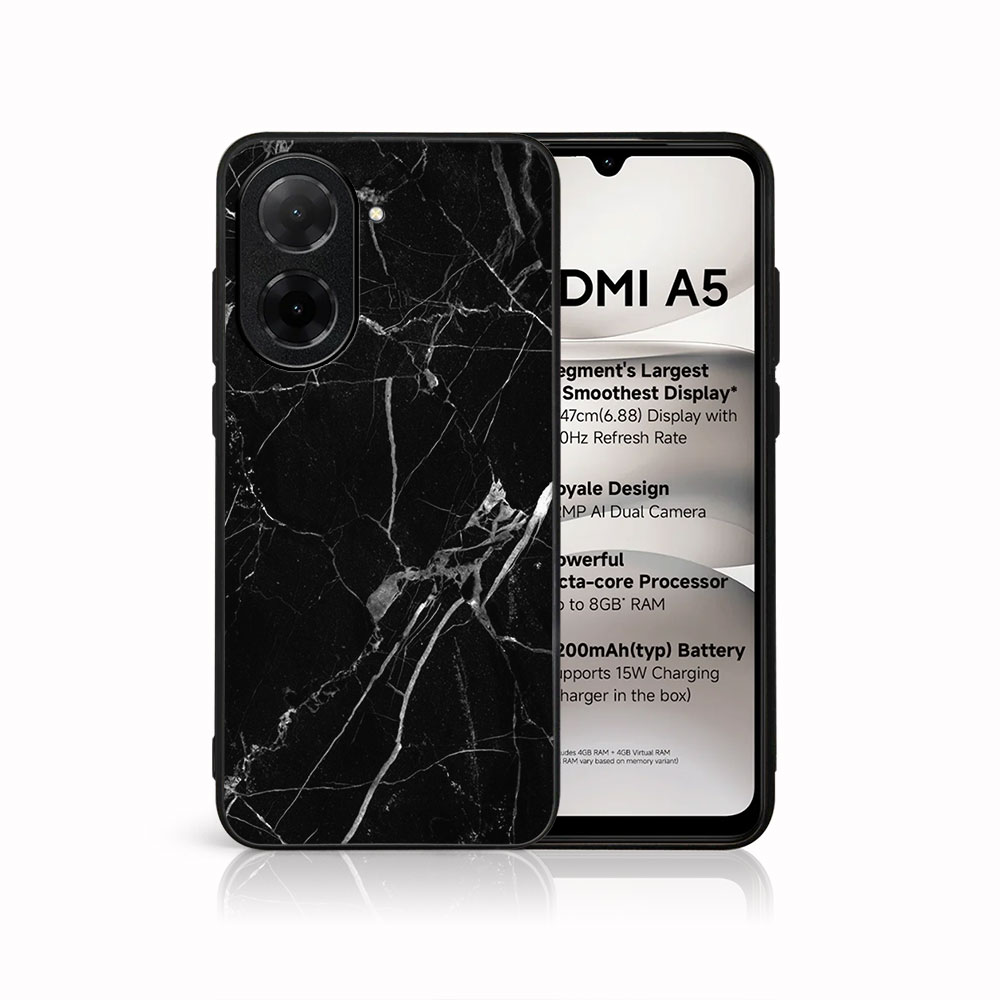 MY ART Védőtok Xiaomi Redmi A5 BLACK MARBLE (142) készülékhez akciós termékkép 1
