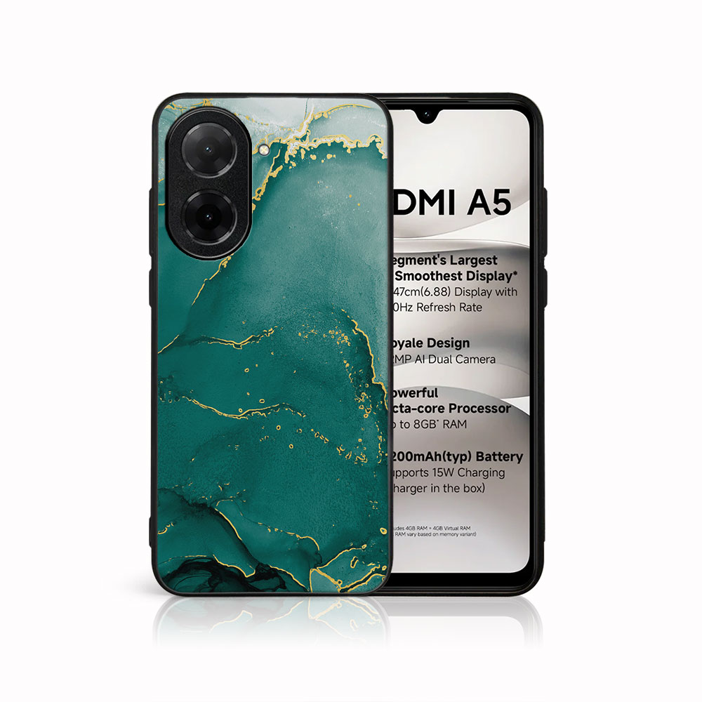 MY ART Védőtok Xiaomi Redmi A5 GREEN MARBLE (145) készülékhez akciós termékkép 1