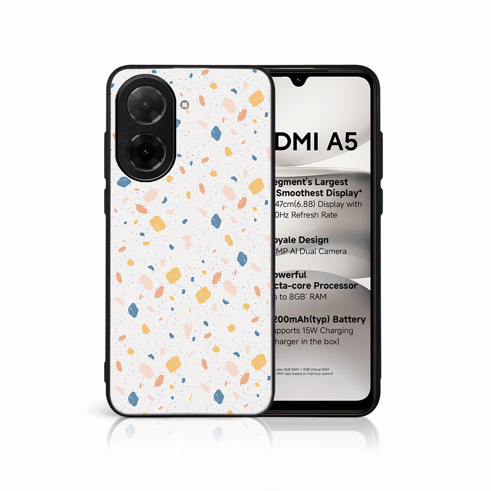 MY ART Védőtok Xiaomi Redmi A5 ORANGE TERRAZZO készülékhez (165) akciós termékkép 1