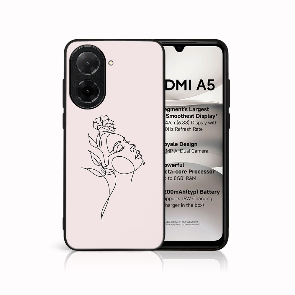 MY ART Védőtok Xiaomi Redmi A5 ROSE GIRL (198) készülékhez akciós termékkép 1