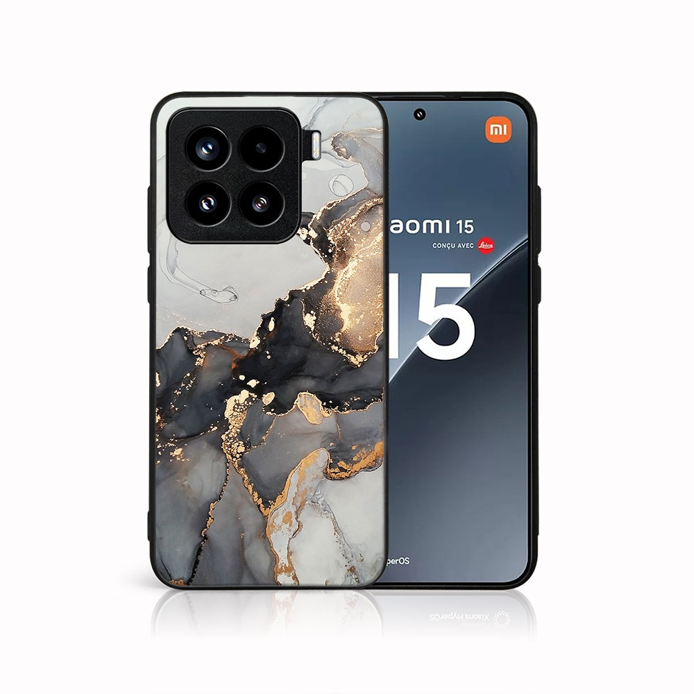 MY ART Védőtok Xiaomi 15 GREY MARBLE készülékhez (140) akciós termékkép 1