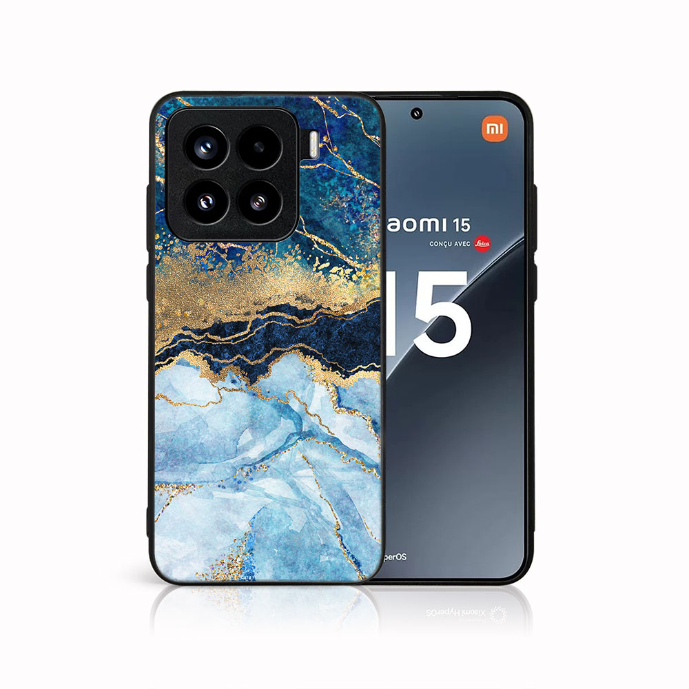 MY ART Védőtok Xiaomi 15 BLUE MARBLE (141) készülékhez akciós termékkép 1