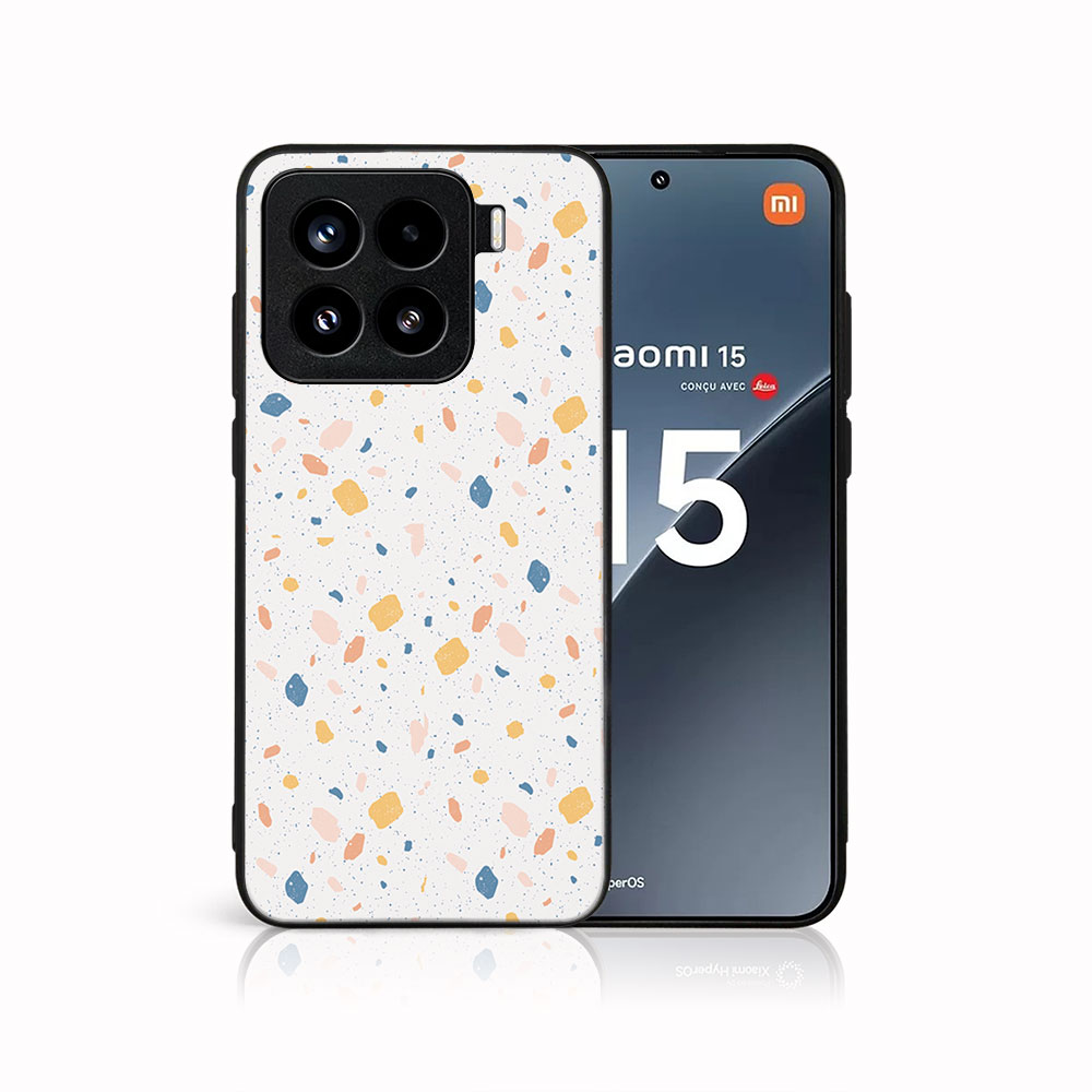 MY ART Védőtok Xiaomi 15 ORANGE TERRAZZO (165) készülékhez akciós termékkép 1