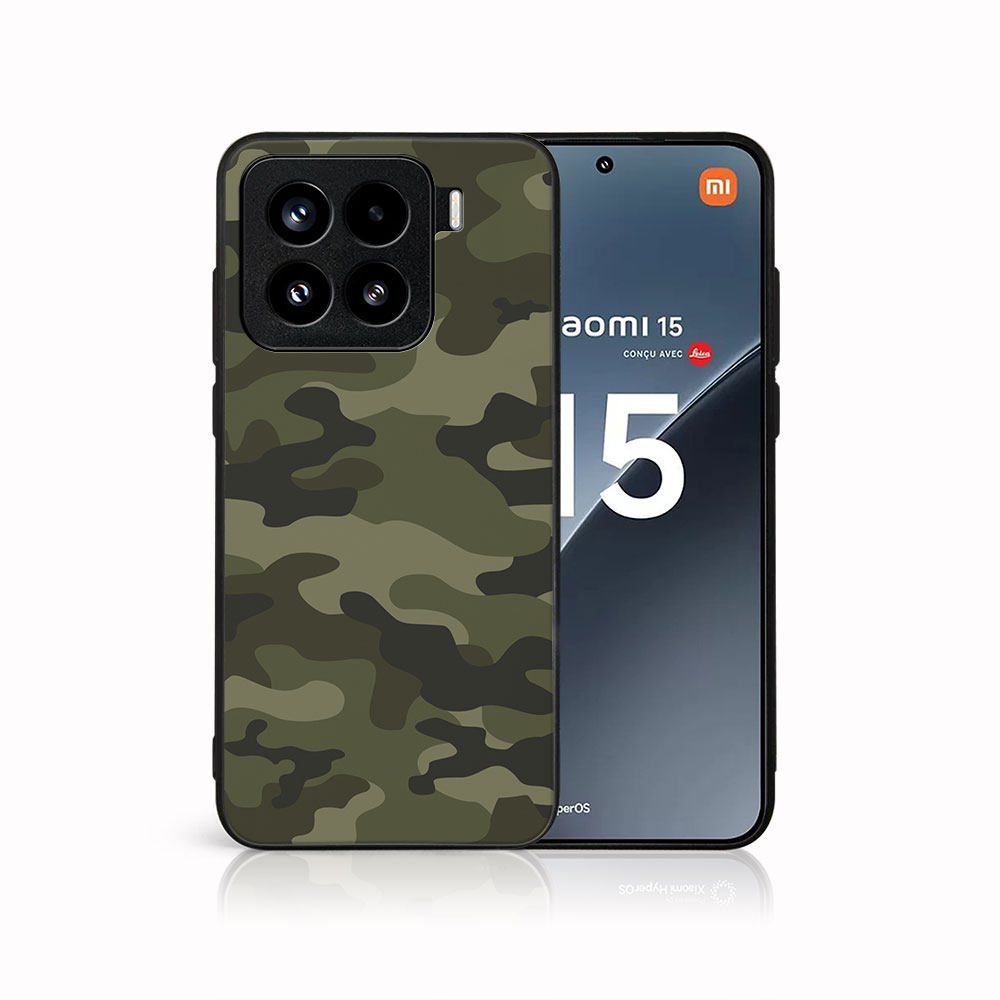 MY ART Védőtok Xiaomi 15 GREEN CAMO (235) készülékhez akciós termékkép 1