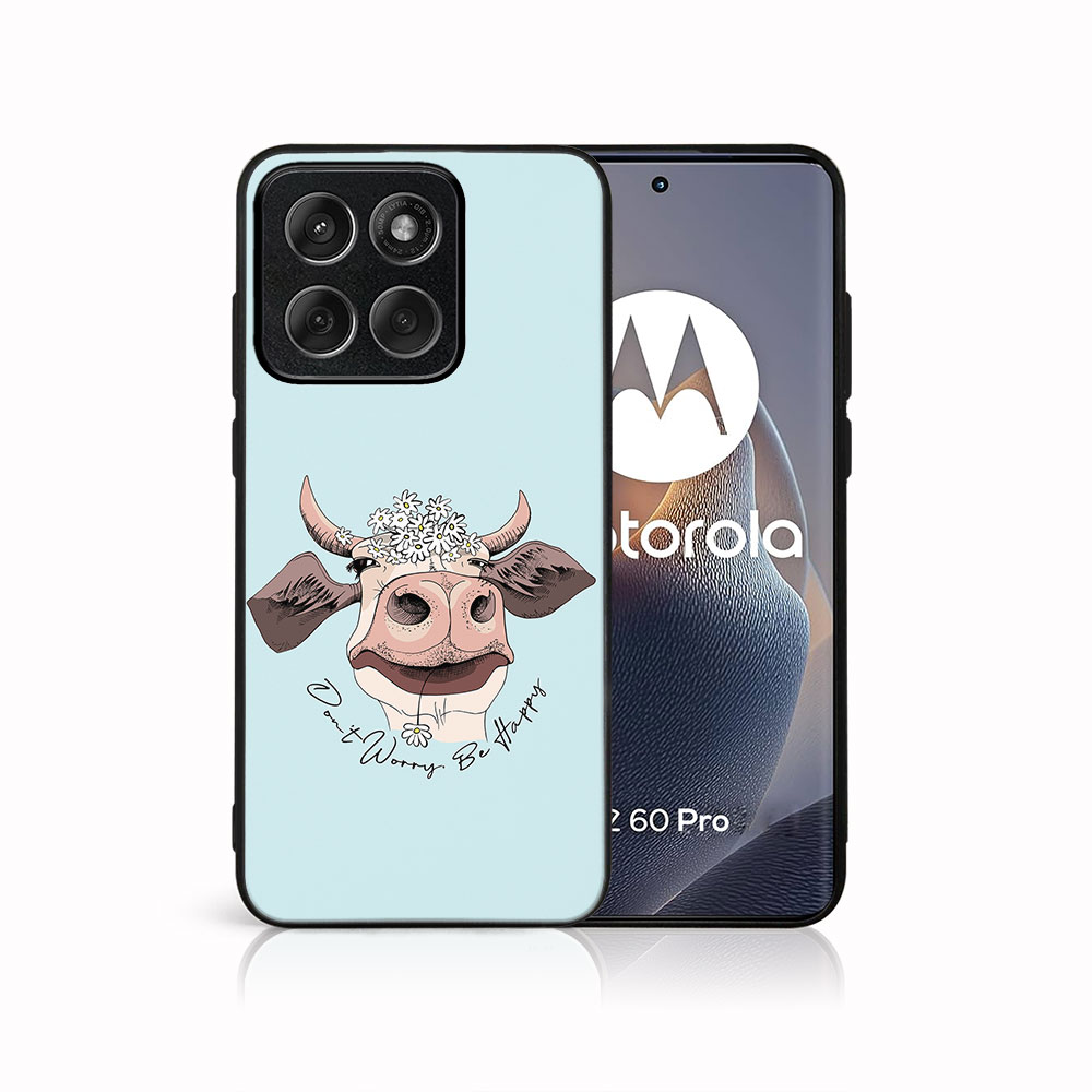 MY ART Védőtok Motorola Edge 60 Pro HAPPY COW (181) készülékhez akciós termékkép 1