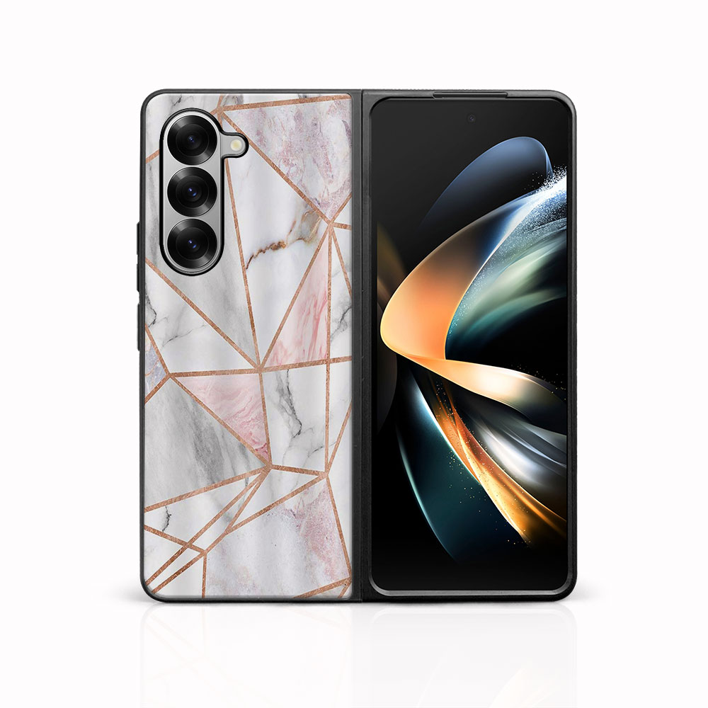 MY ART Védőtok Samsung Galaxy Z Fold6 5G PINK MARBLE (143) akciós termékkép 1