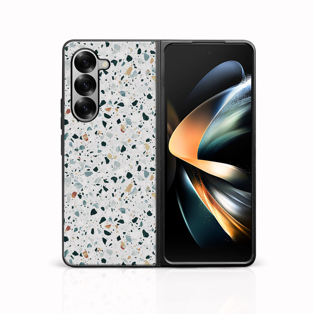 MY ART Védőtok Samsung Galaxy Z Fold6 5G GREY TERRAZZO (163) készülékhez akciós termékkép 1