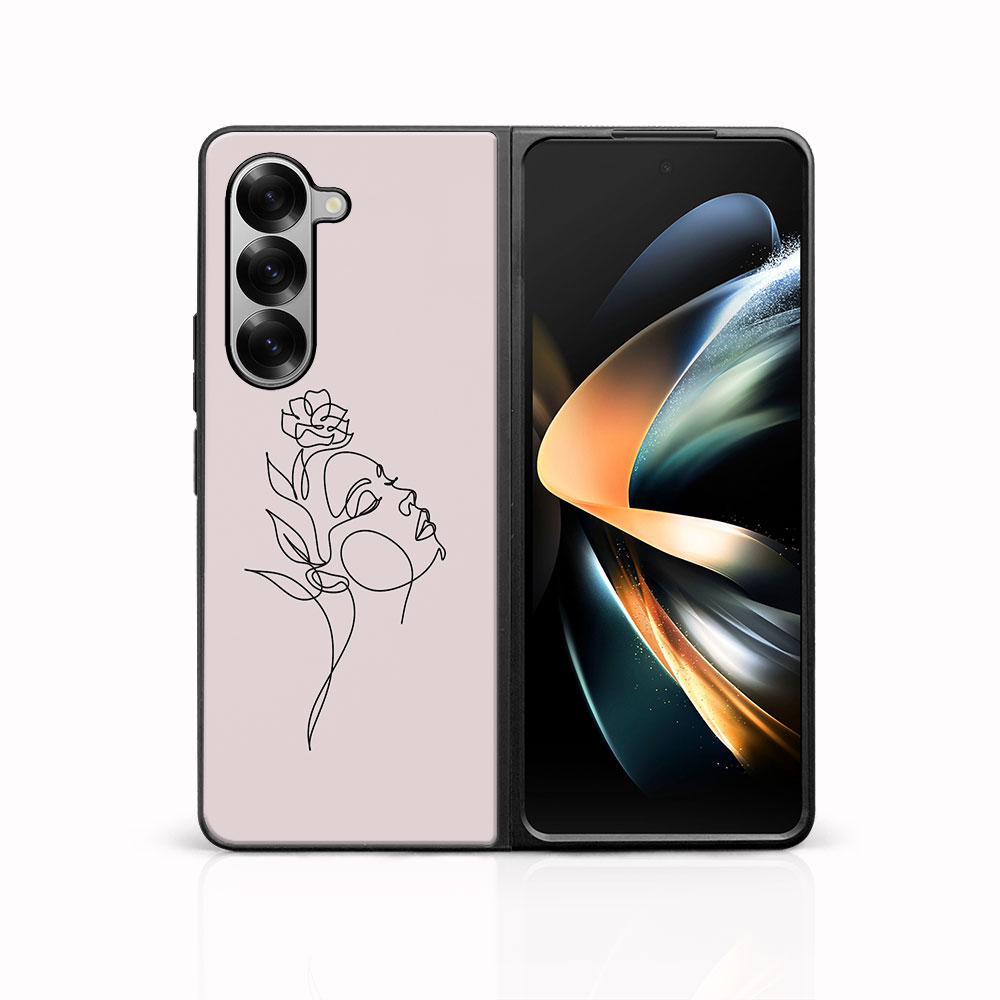 MY ART Védőtok Samsung Galaxy Z Fold6 5G ROSE GIRL telefonhoz (198) akciós termékkép 1