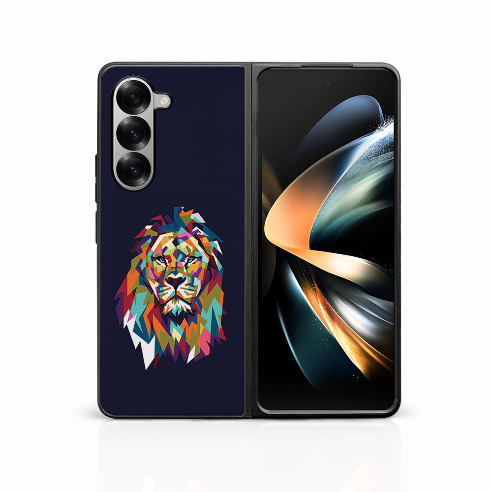 MY ART Védőtok Samsung Galaxy Z Fold6 5G LION készülékhez (246) akciós termékkép 1