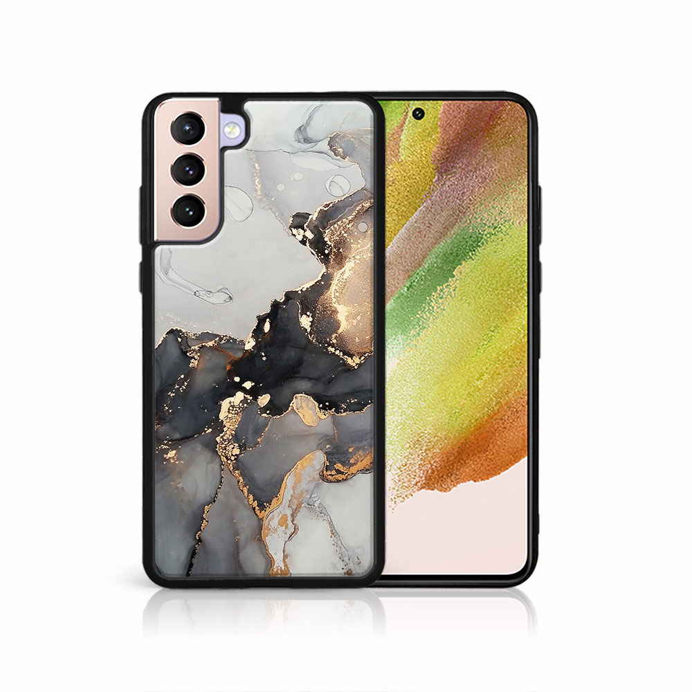 MY ART Védőtok Samsung Galaxy S22 5G GREY MARBLE készülékhez (140) akciós termékkép 1