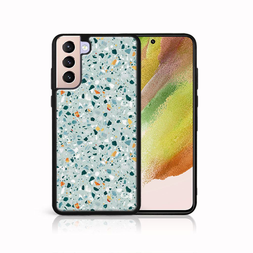 MY ART Védőtok Samsung Galaxy S22 5G BLUE TERRAZZO készülékhez (164) akciós termékkép 1