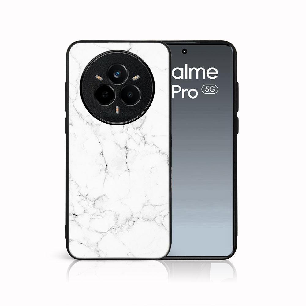 MY ART Védőtok Realme 14 Pro 5G WHITE MARBLE készülékhez (144) akciós termékkép 1