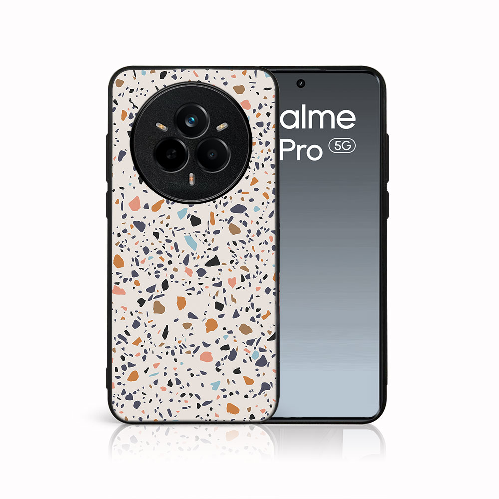 MY ART Védőtok Realme 14 Pro 5G BEIGE TERRAZZO (162) készülékhez akciós termékkép 1