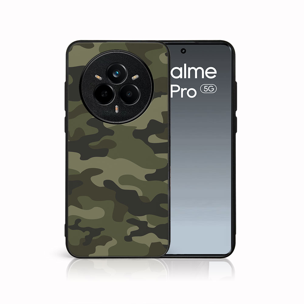 MY ART Védőtok Realme 14 Pro 5G GREEN CAMO (235) készülékhez akciós termékkép 1